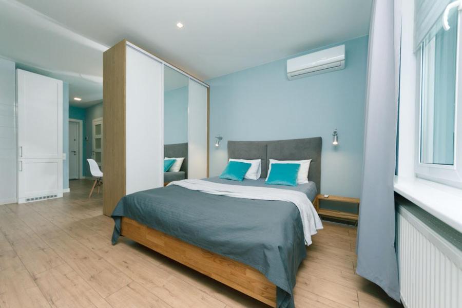 Happy Apartment, Warmth, Comfort, Turquoise Kijev Kültér fotó
